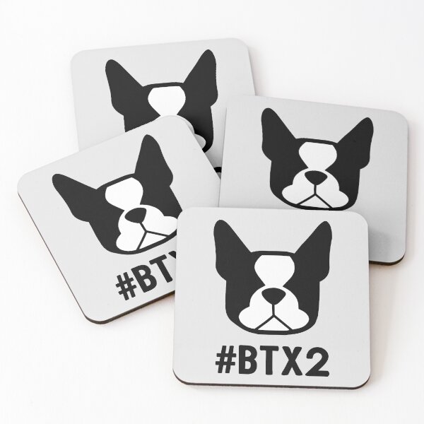 Item preview, Boston Terrier times two - Multiple Bostons? Two Bostons is better than one! #BTX2 designed and sold by smooshfaceutd.