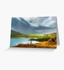 In the mist Greeting Card