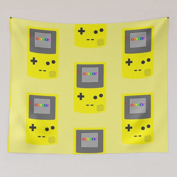 Item preview, Gameboy yellow Gayboy 2 designed and sold by NaturalBornGoth.