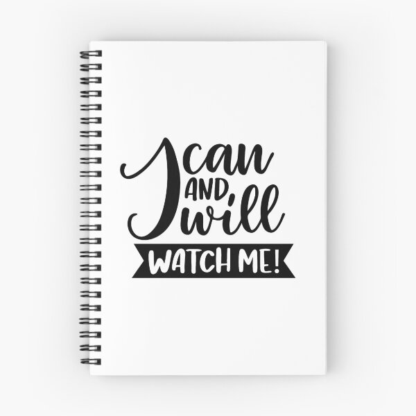 Item preview, Motivational Quote - I can and I will, Watch me. designed and sold by crdraper.