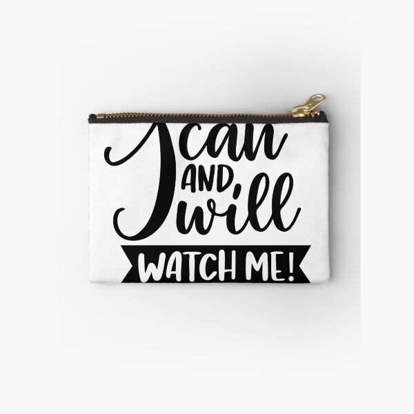 Item preview, Motivational Quote - I can and I will, Watch me. designed and sold by crdraper.
