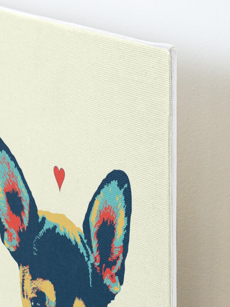 Alternate view of Pet Thoughts - Love Mounted Print