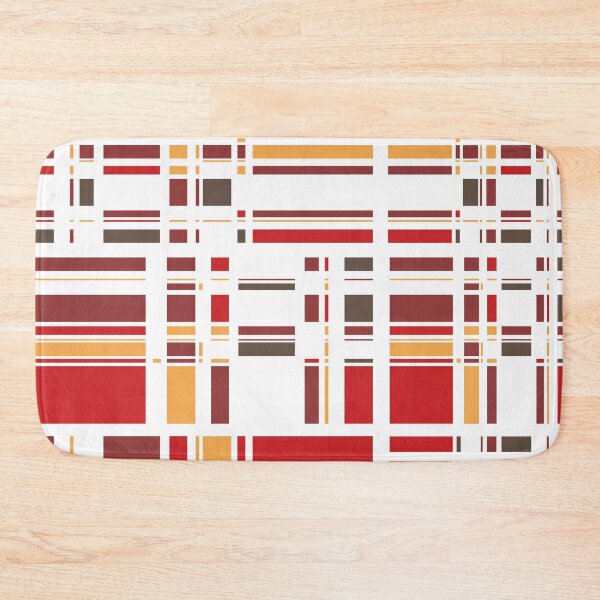 Item preview, Fourth Dimension Red Plaid designed and sold by majoihart.