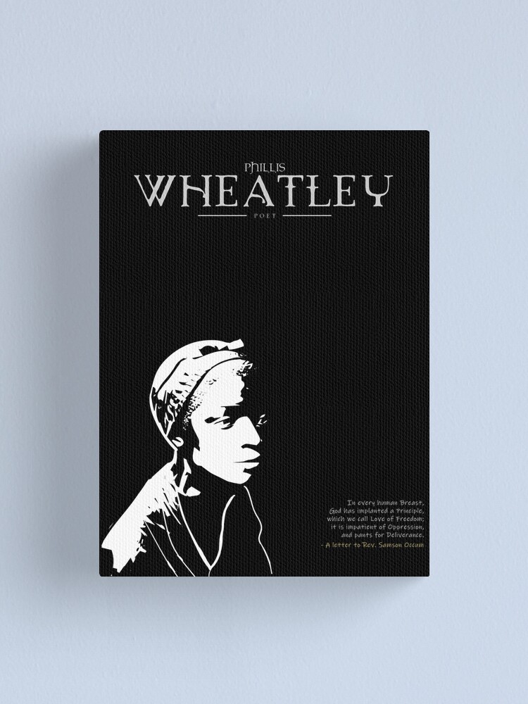 Alternate view of A Quote By Phillis Wheatley Canvas Print