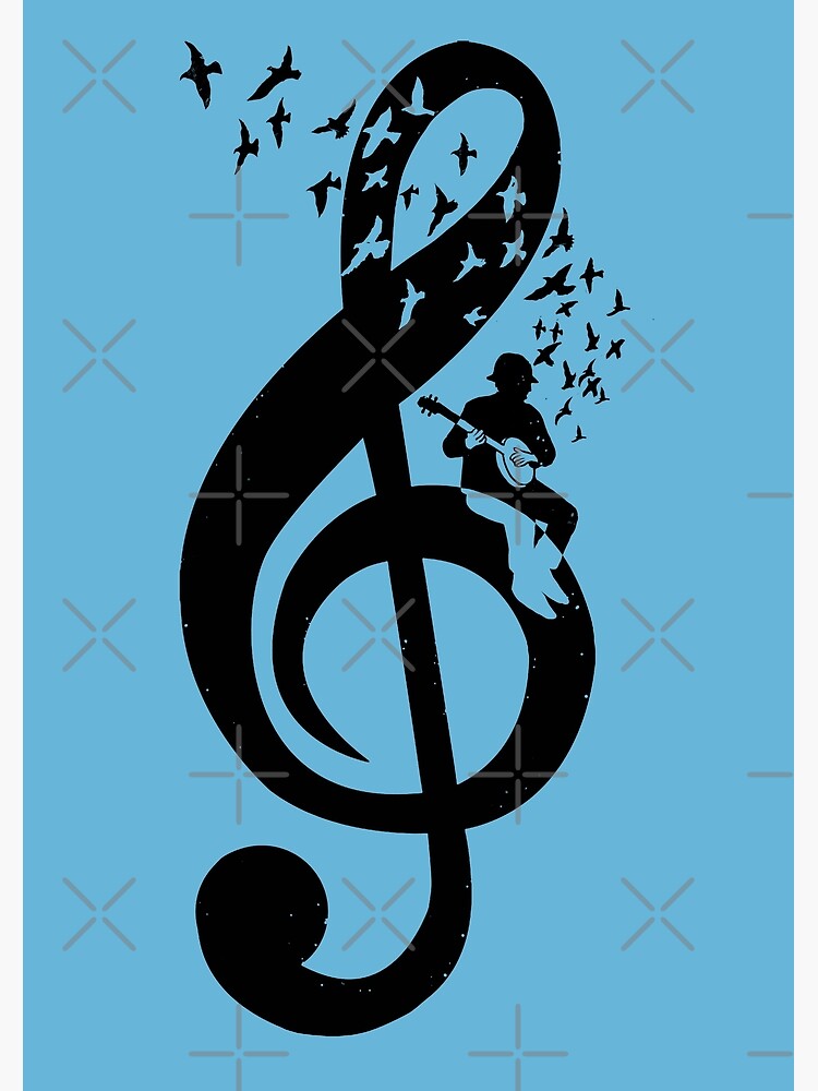 Treble Clef - Banjo by barmalisiRTB