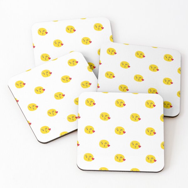 Item preview, kiss emoji designed and sold by Gossip Rag.
