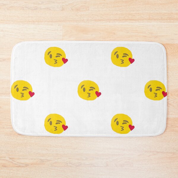Item preview, kiss emoji designed and sold by Gossip Rag.