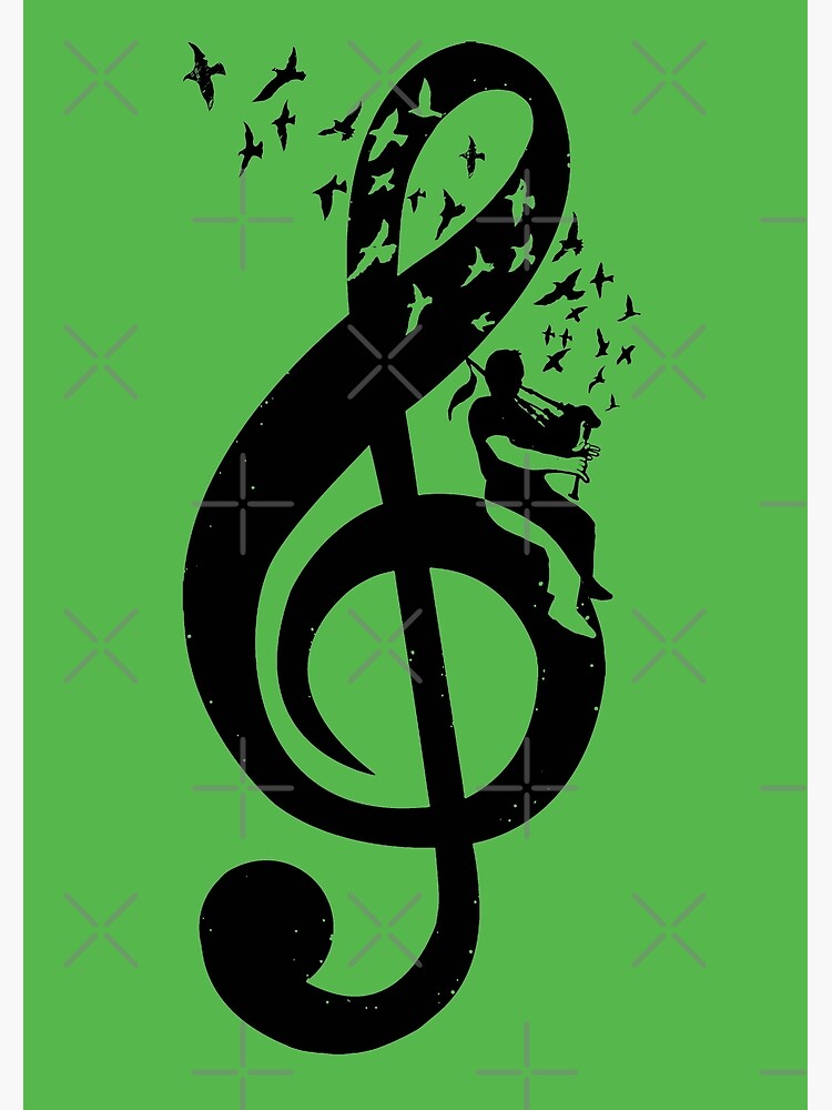 Treble Clef - Bagpipes by barmalisiRTB