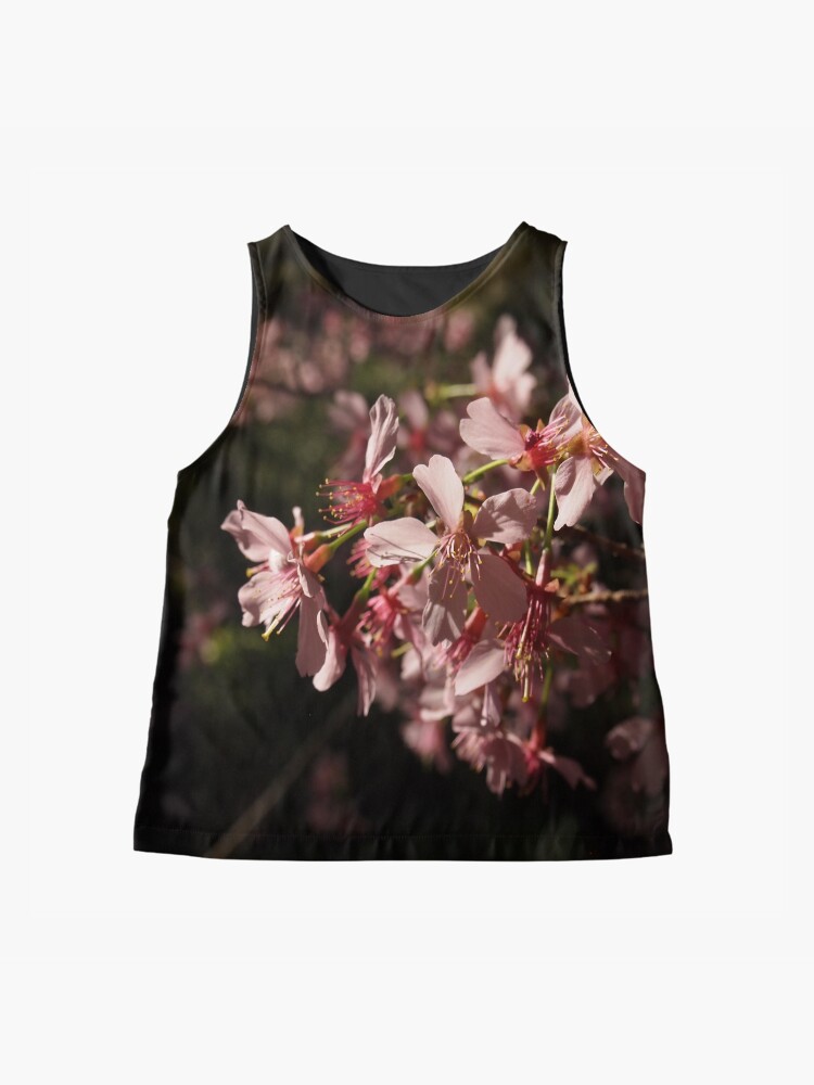 Thumbnail 4 of 6, Sleeveless Top, Cherry Blossoms (Sakura) designed and sold by douglasewelch.