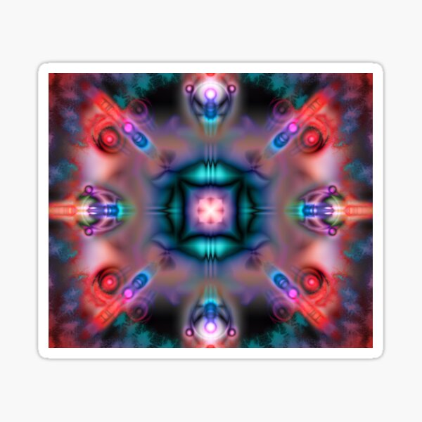 Re-Entry Mandala Sticker