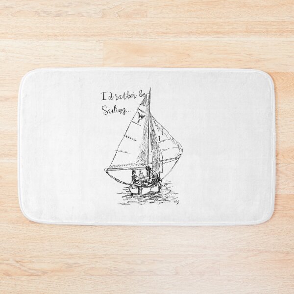 Item preview, I'd rather be sailing... designed and sold by clgcreativearts.