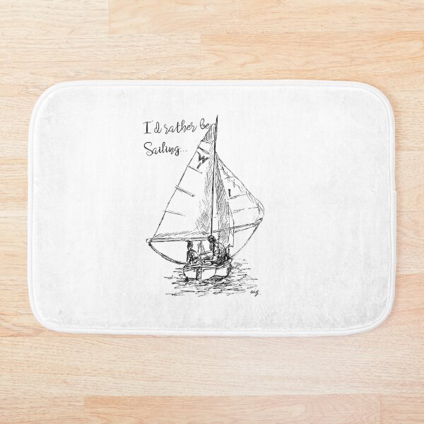 Item preview, I'd rather be sailing...  designed and sold by clgcreativearts.