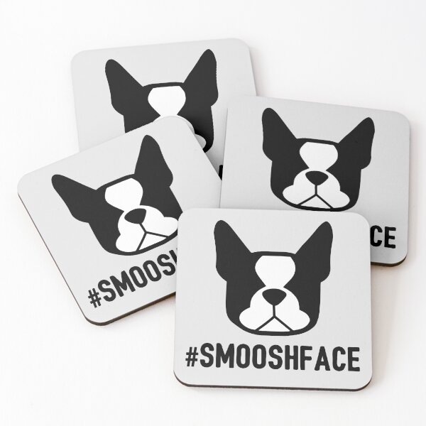 Item preview, Smooshface = no snouts = flat face dogs - Boston Terrier breed bias - Boston Terrier love #bostonlife #bostonterrier by Smooshface United designed and sold by smooshfaceutd.