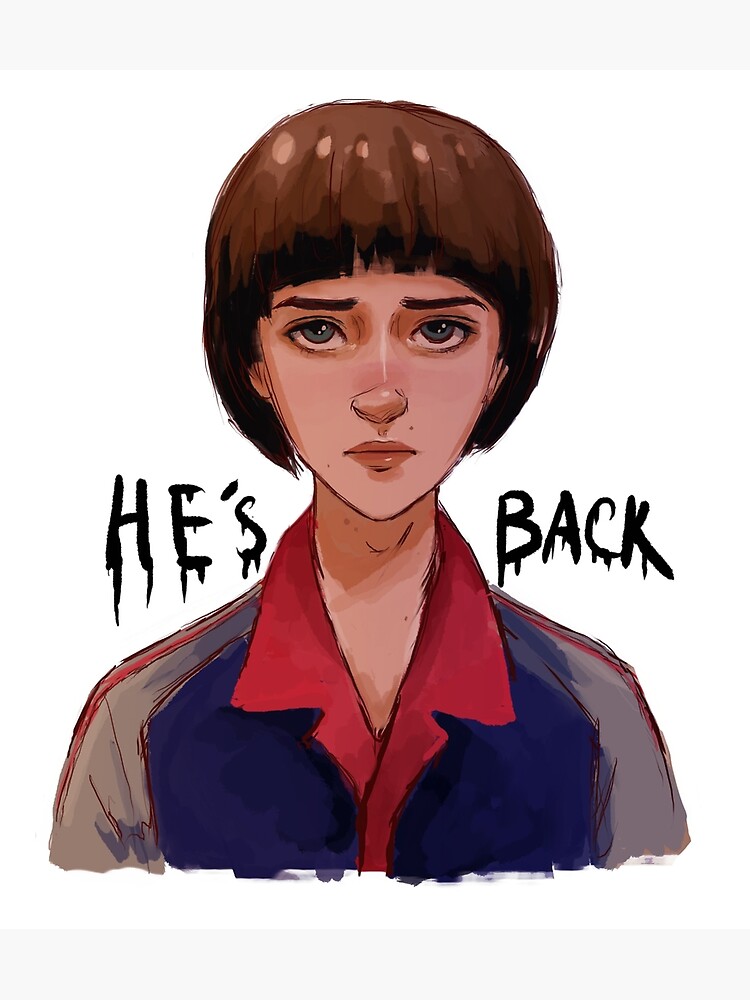 i'm a lonely planet now — [ID: digital art of Will Byers from Stranger