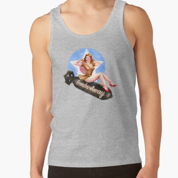 Bombs Away - Sexy Girl Pinup Tank Top