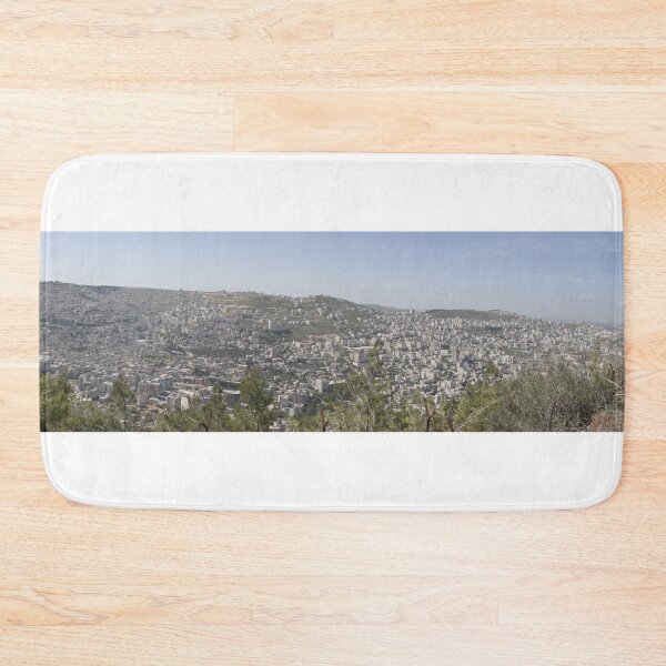 Item preview, View of the city of Nablus designed and sold by yeshayad.