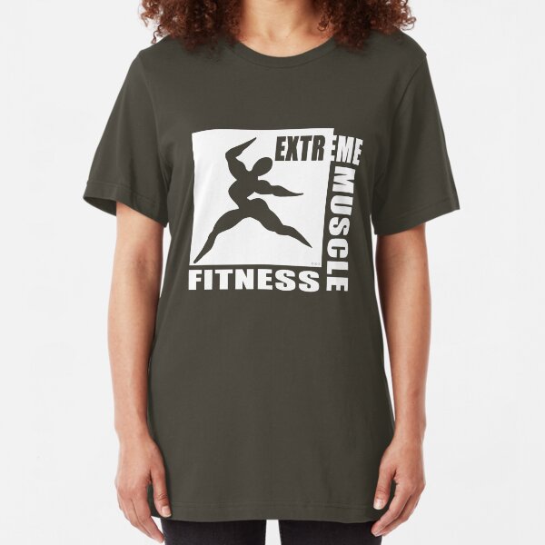 Cross Fit Training T-Shirt Dark Slim Fit T-Shirt