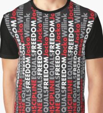 "Disziplin entspricht Freiheit" Jocko Willink Grafik T-Shirt