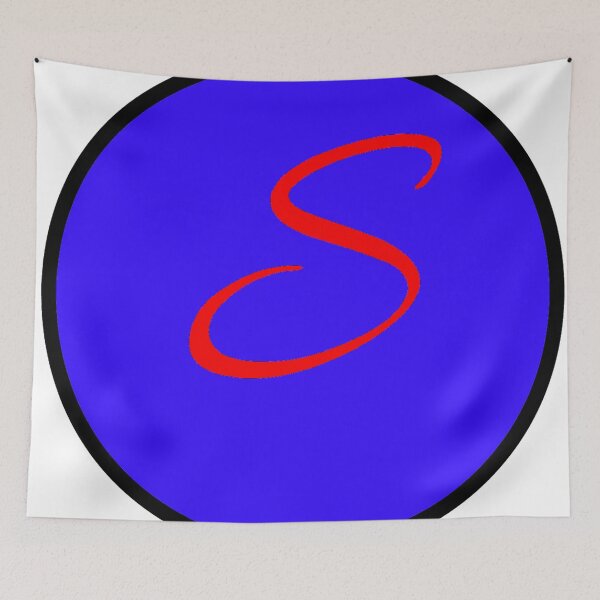 Item preview, Large Capital S Blue And Red In Colour designed and sold by armzysgm.