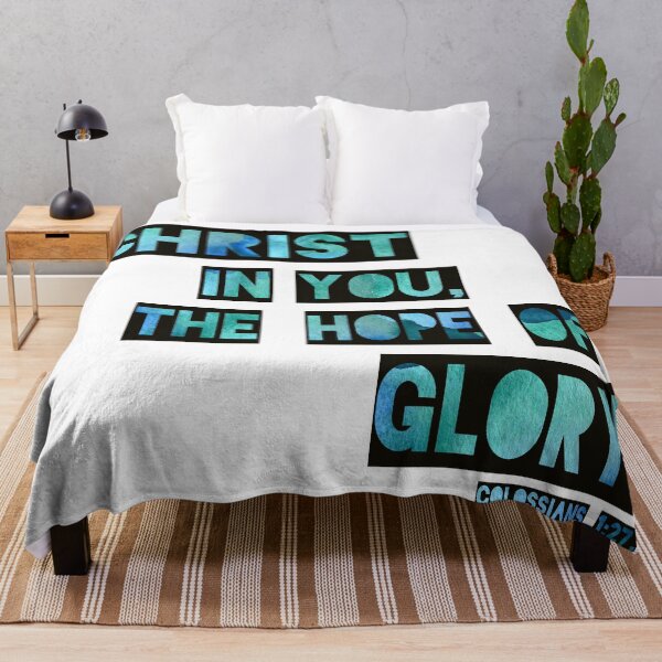 Item preview, Colossians 1:27, Christ in you, the Hope of Glory designed and sold by WatershedC.