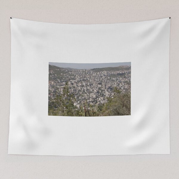 Item preview, View of the city of Nablus designed and sold by yeshayad.