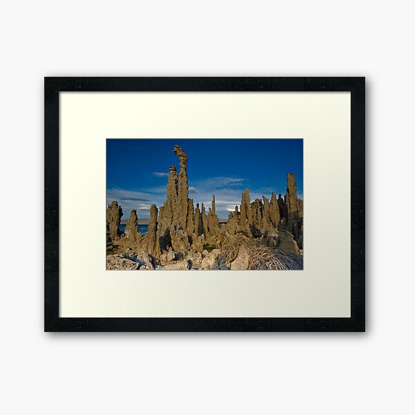 Mono Lake Ca New York Stock Exchange Framed Art Print