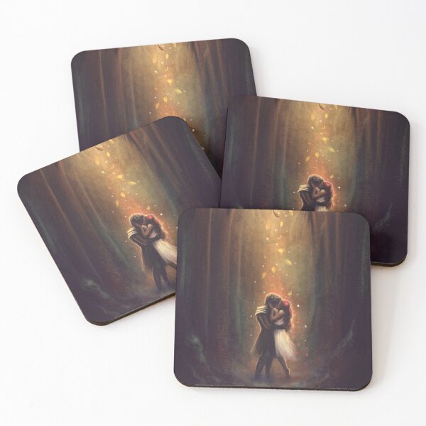 Reunion - Persephone and Hades Coasters (Set of 4)