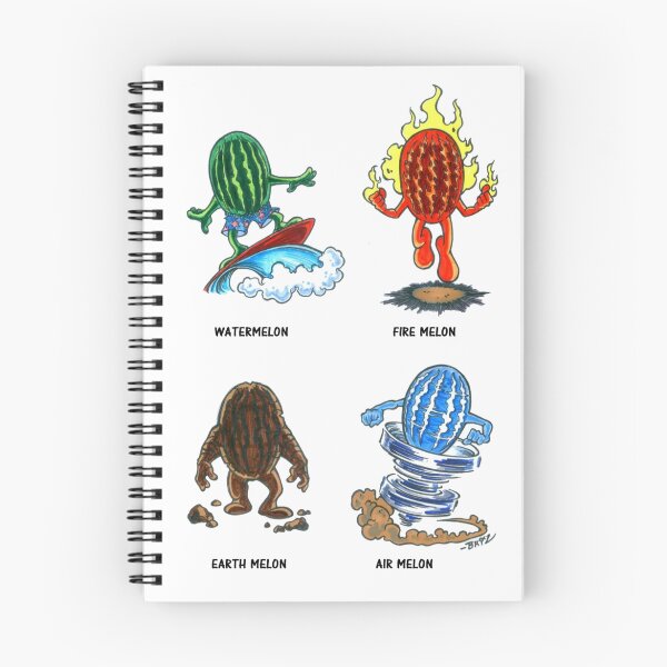 Aperçu de l'œuvre Elemental Melons créée et vendue par brizycomics.