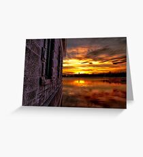 Another day is over III Greeting Card