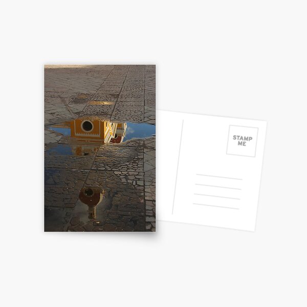 Granada Cathedral Reflection Postcard