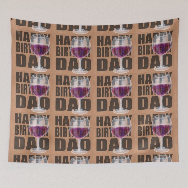 Item preview, Happy Birthday Dad Red Wine designed and sold by Kathryn Price.