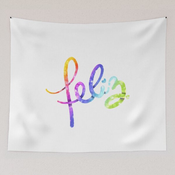Item preview, Feliz - Happy designed and sold by Romina Pitti.
