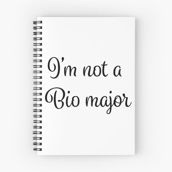 Item preview, I'm not a bio major designed and sold by Skylyr VanDerveer.