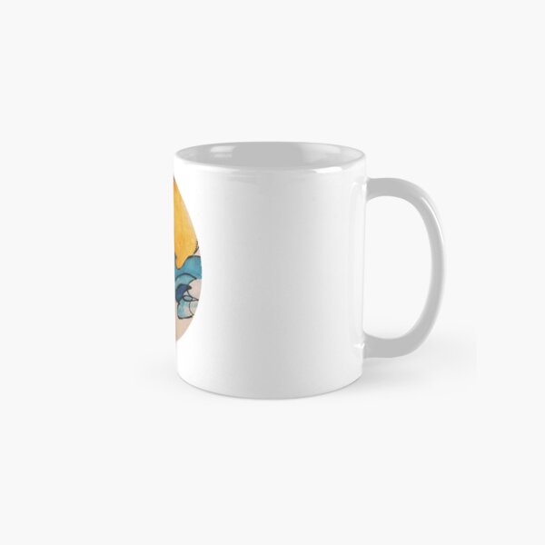 sunset over ocean Classic Mug