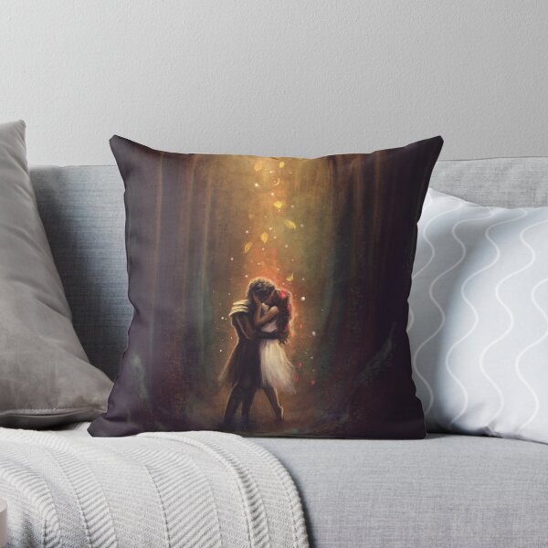 Reunion - Persephone and Hades Throw Pillow
