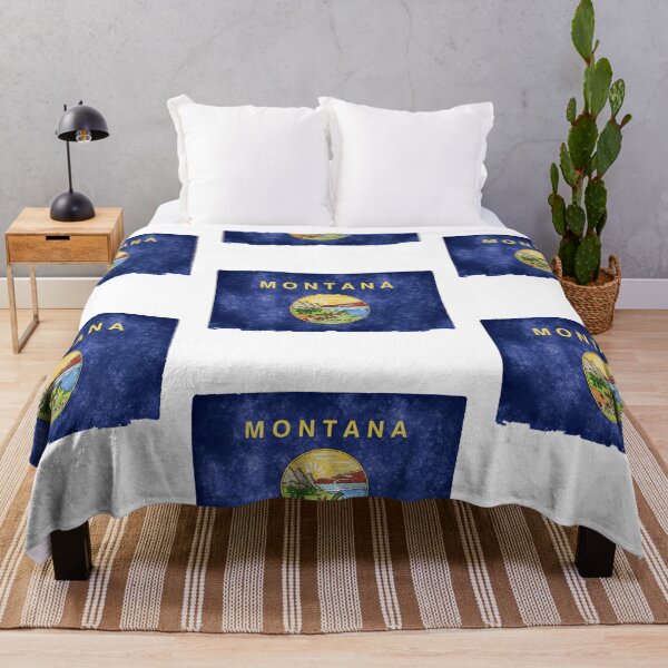 Item preview, Montana Flag designed and sold by southernclaydesigns.