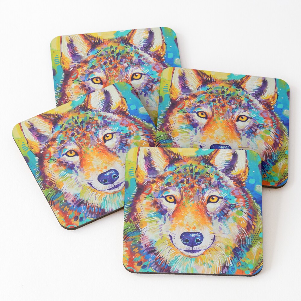 Item preview, Coasters (Set of 4) designed and sold by TooMuchColor.