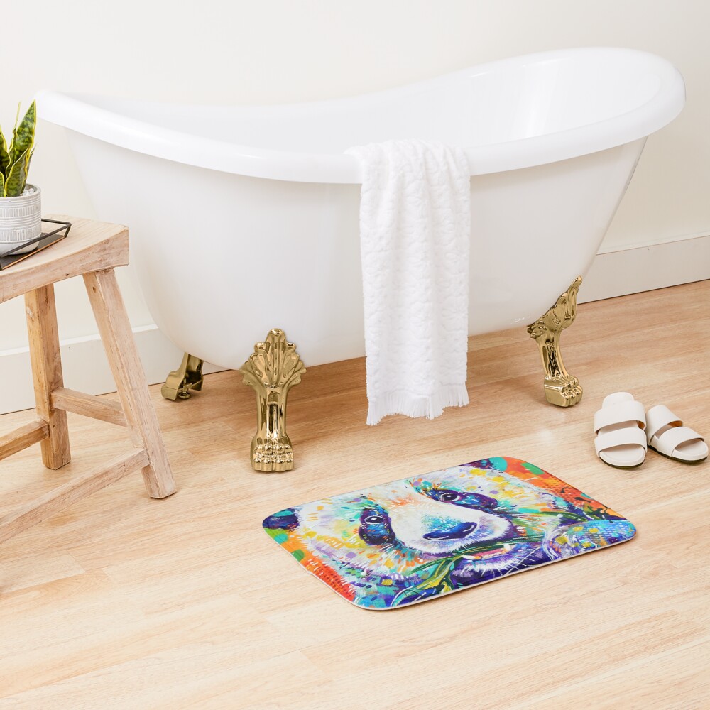 Item preview, Bath Mat designed and sold by TooMuchColor.