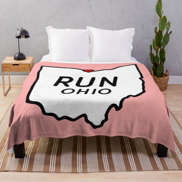 Item preview, Run Ohio Heart designed and sold by SunnyLemonader.