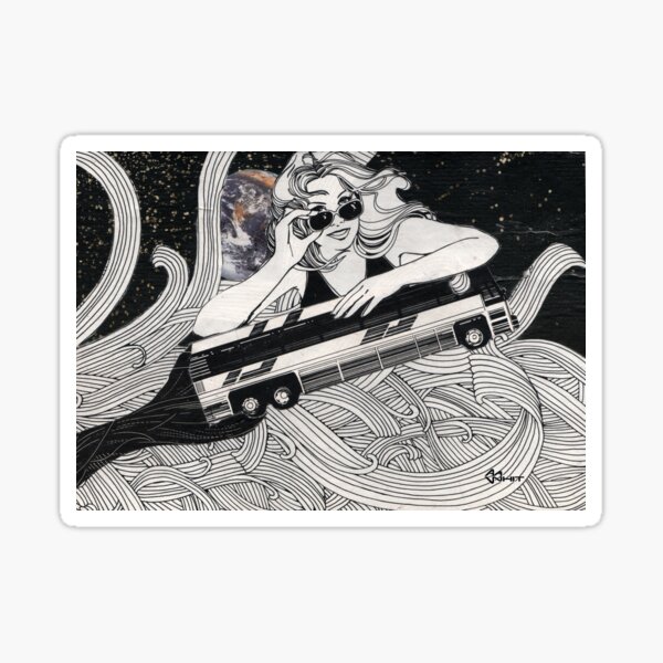 Tour With Me Sticker
