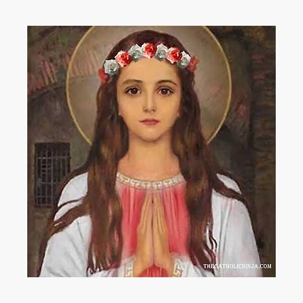 Item preview, Saint Philomena designed and sold by catholicninja.