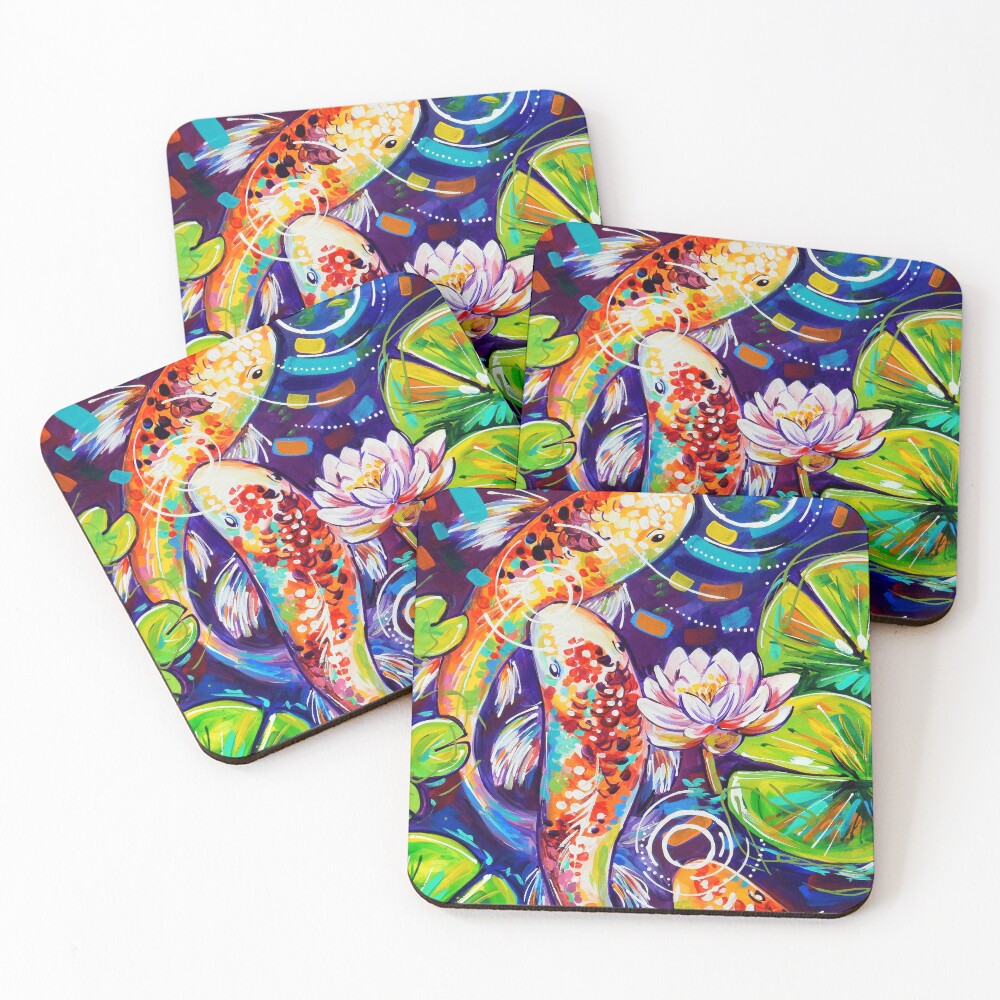 Item preview, Coasters (Set of 4) designed and sold by TooMuchColor.