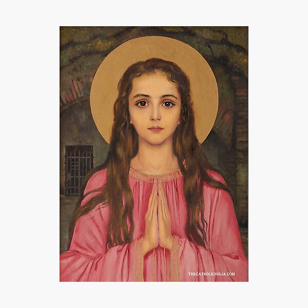 Item preview, Saint Philomena designed and sold by catholicninja.