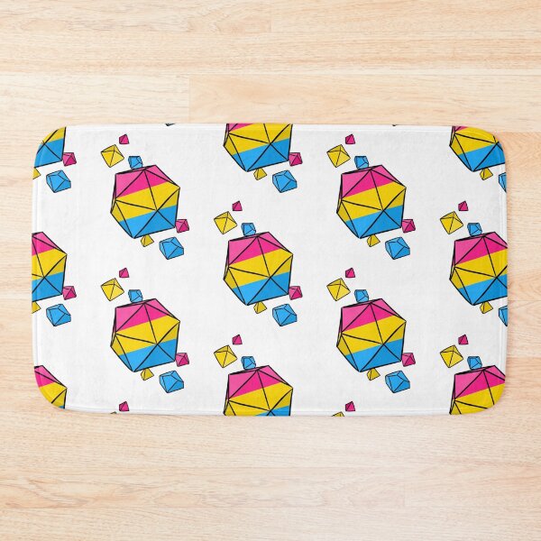 Item preview, Pan Pride Flag Dice Set designed and sold by Blizardstar.