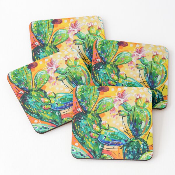 Item preview, Cactus Flowers designed and sold by Sandra Trubin.