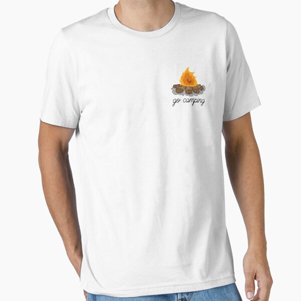 Item preview, go camping campfire art designed and sold by Simonsdesign.