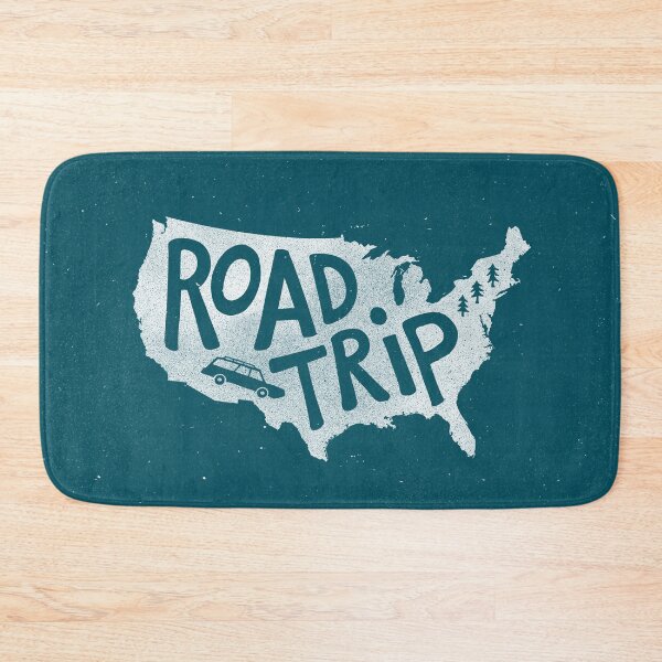Item preview, Road Trip USA - blue designed and sold by cabinsupplyco.