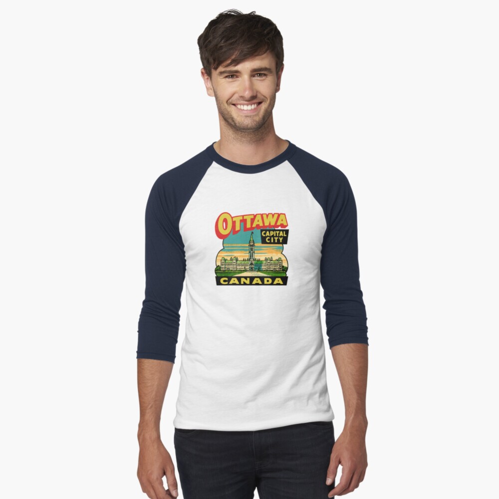 Item preview, Baseball ¾ Sleeve T-Shirt designed and sold by hilda74.