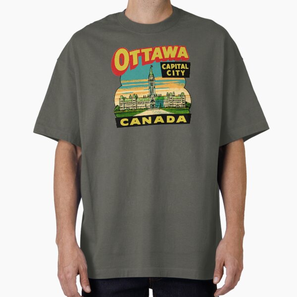 Item preview, Ottawa Ontario Canada Vintage Travel Decal designed and sold by hilda74.