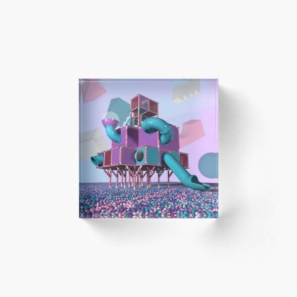 Discovery Zone Acrylic Block